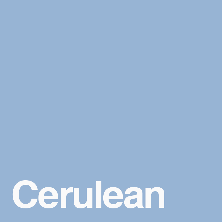 Cerulean color