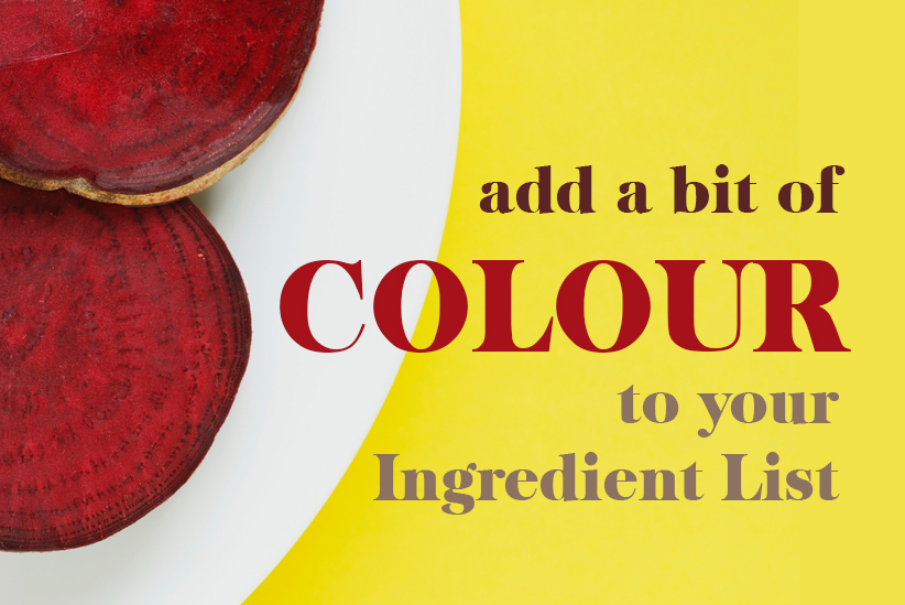 Adding a bit of Colour to your Ingredient List