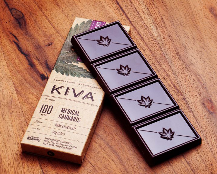 kiva Cannabis Chocolate