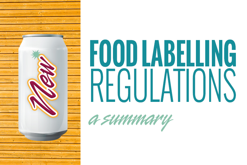 New Food Labelling Regulations