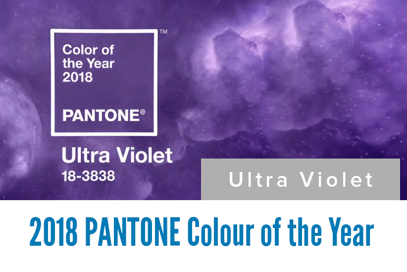 2018 Pantone Colour of the Year – Ultra Violet