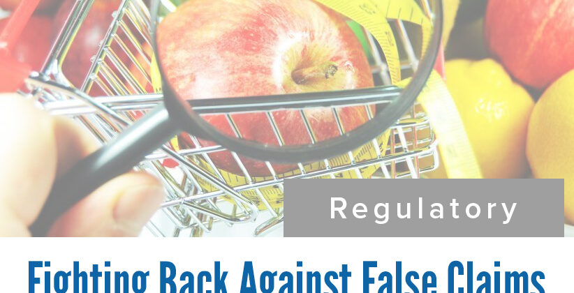 Fighting back against false claims