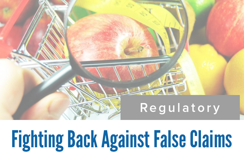 Fighting back against false claims