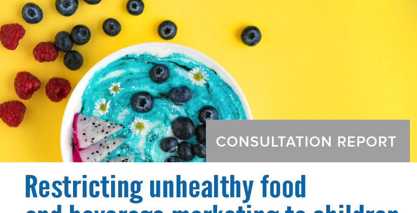 Restricting unhealthy food and beverage marketing to children