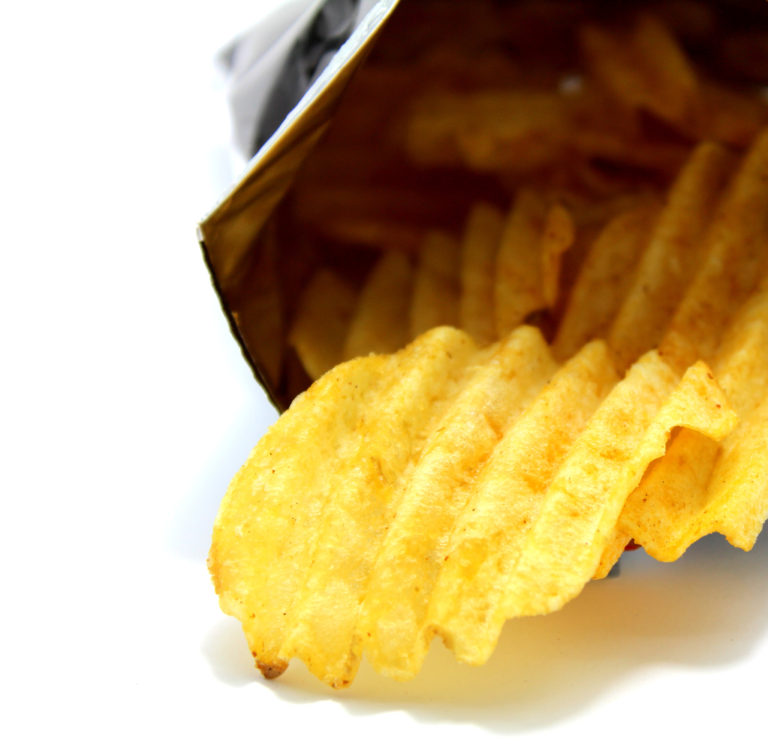 Chips in chip bag