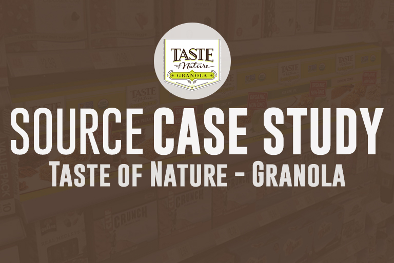 Branding Case Study – Taste of Nature Granola