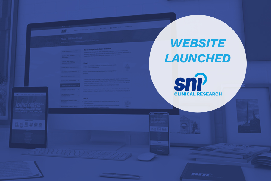 SNI Launches New Website Dedicated to Clinical Trials Services