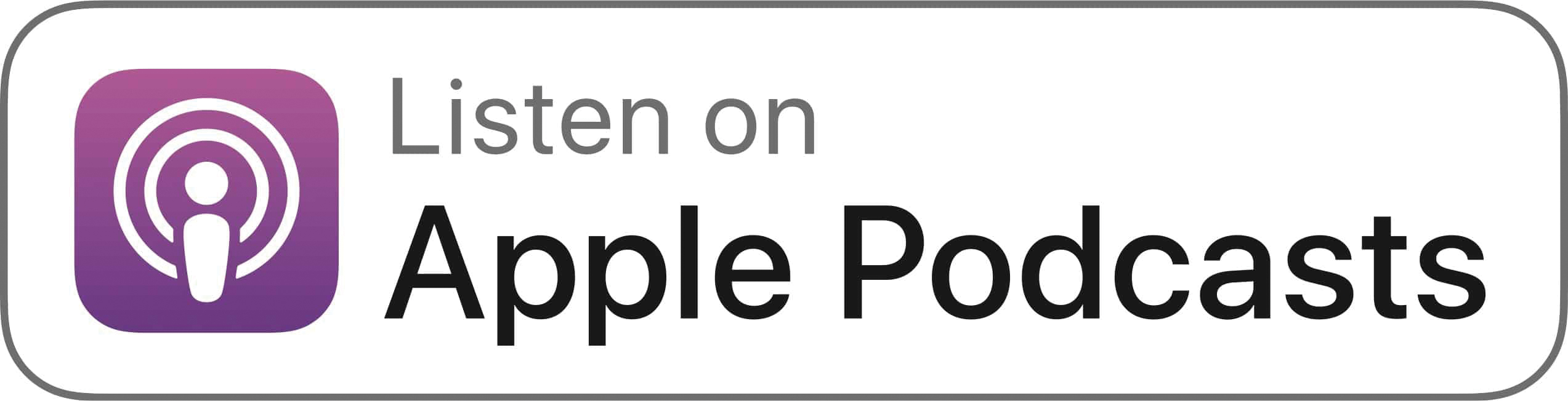 (apple podcast logo) Listen on Apple Podcasts