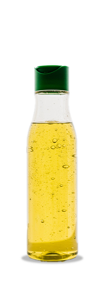 simple, unlabelled bottle of oil