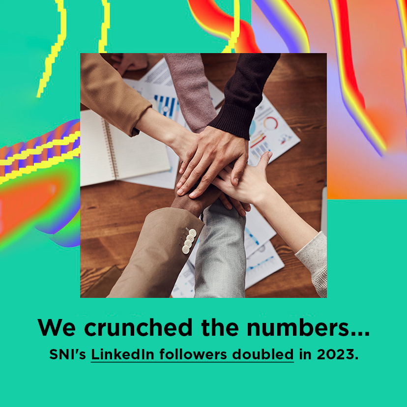 We crunched the numbers... SNI's LinkedIn followers doubled in 2023!