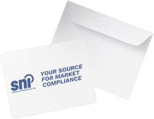 Envelopes with SNI logo