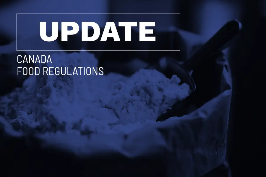 Health Canada Interim Policy on Unenriched White Flour